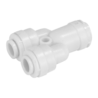 Push-In Tube Fitting - Wye - 1/4