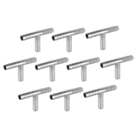 Set of 10 Stainless Steel 