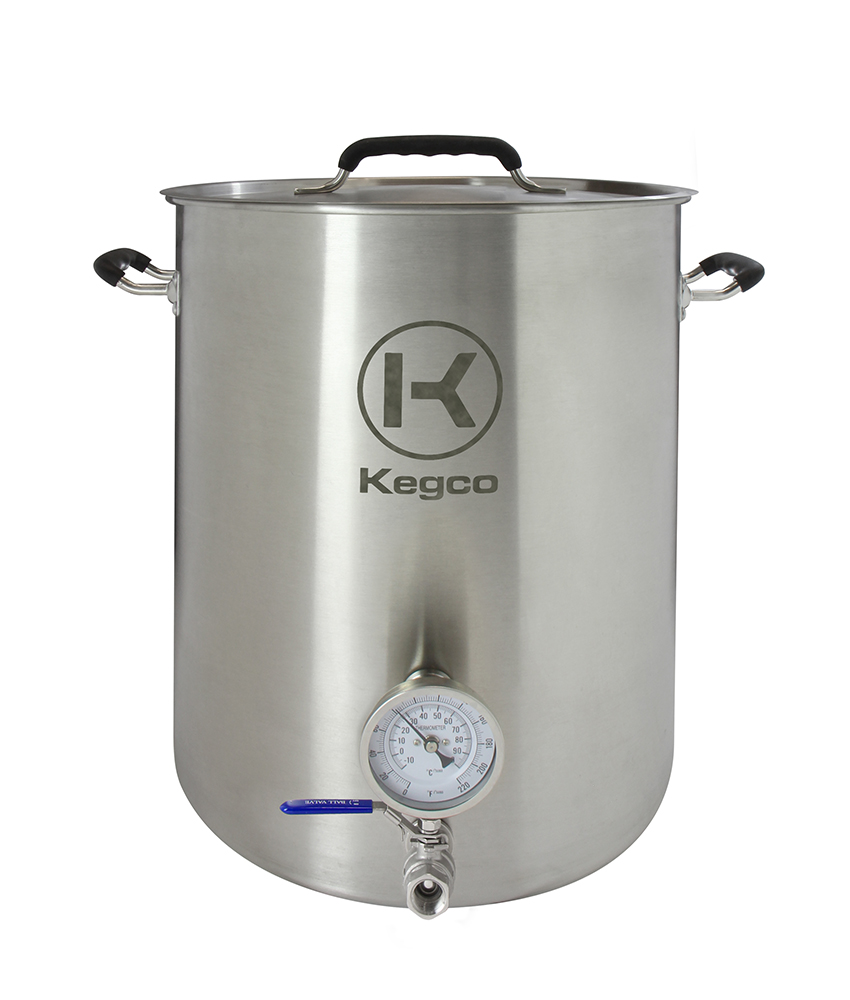Home Brew Ohio 5-Gallon Economy Stainless Steel Brewing Pot – 13x12.2, MPN 15478