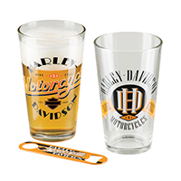 Harley-Davidson Embossed Tumblers