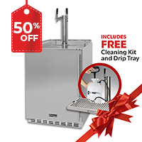 Kegco HK38SSU-L-2 Beer Fridge