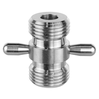 Duplex Coupler - Dual Beer Line Cleaning Attachment