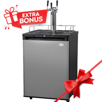 Triple Tap Beer Dispenser