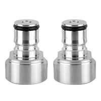 Keg Coupler Adapter Kit - Gas and Liquid Posts