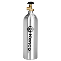 22 Cu. Ft. Nitrogen Air Tank - High Pressure Aluminum Gas Cylinder