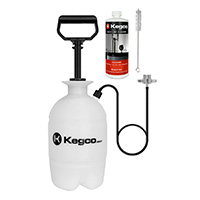 1 Gallon Hand Pump Pressurized Kegerator Cleaning Kit w/32 oz. Kegco Liquid Cleaner