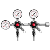 Elite Series Dual Body CO2 Draft Beer Regulator