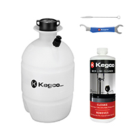 Pressurized 1-Gallon Kit with 32 oz. Bottle of Kegco Beer Line Cleaner