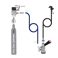 Single Faucet CO2 Party Dispense Kit