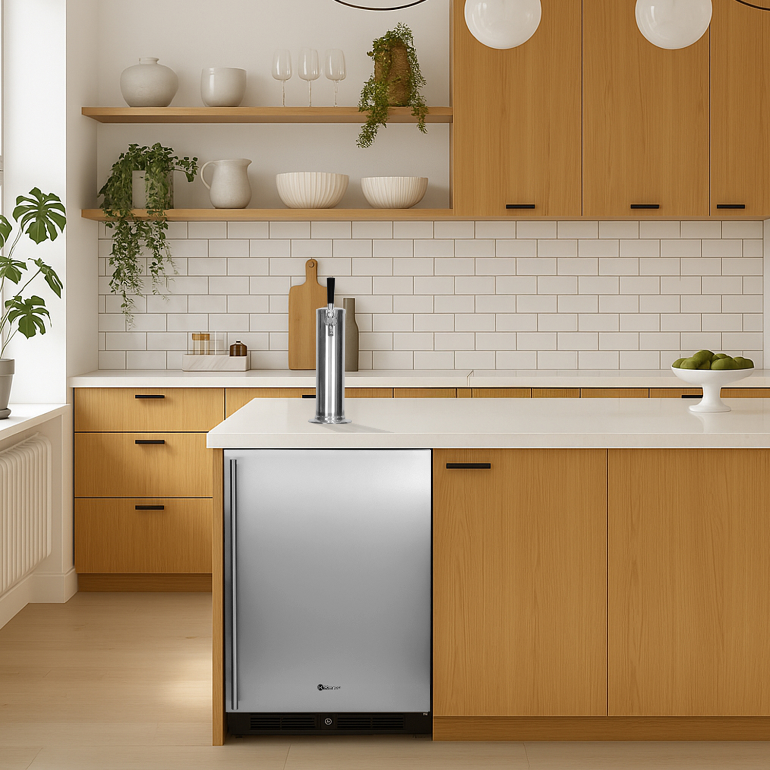 front venting for built-in or freestanding use