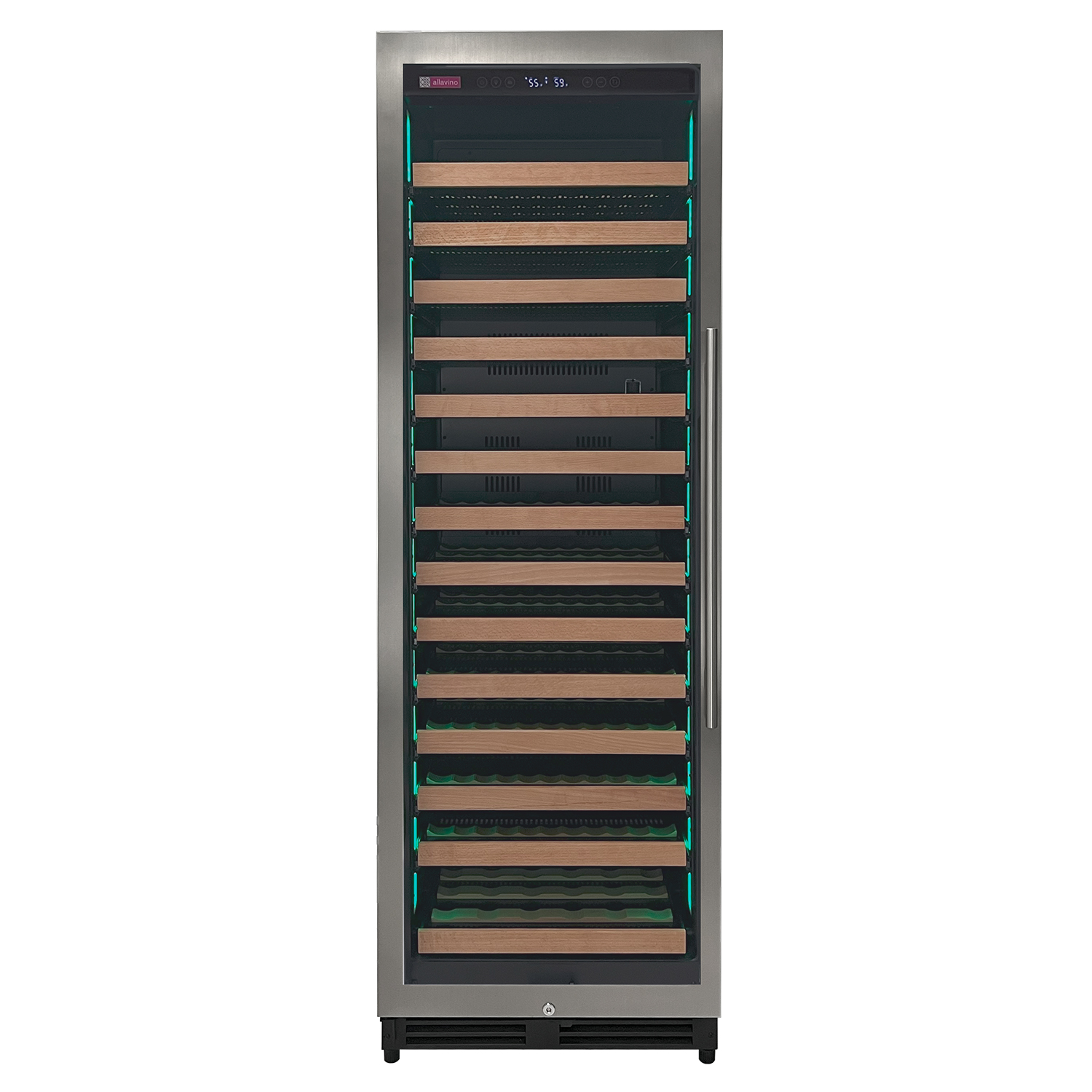 Allavino VSW16371S1SL Single Zone Left Hinge Stainless Steel Wine