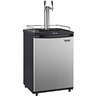 Kegco Z163S-2NK Kegerator