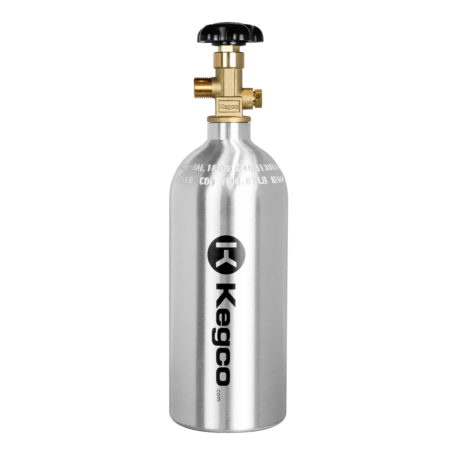 2.5lb. Aluminum Co2 Tank | BeverageFactory.com
