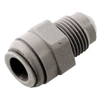 Push-In Tube Fitting - Adapter - 1/4