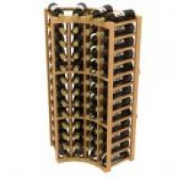 Stackable Curved Corner Wine Rack
