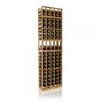 7' Five Column Display Wood Wine Rack
