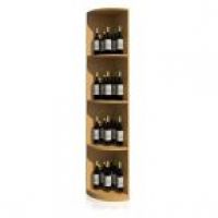 Solid Quarter Round Wine Display