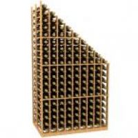 Waterfall Cascade Wood Wine Rack