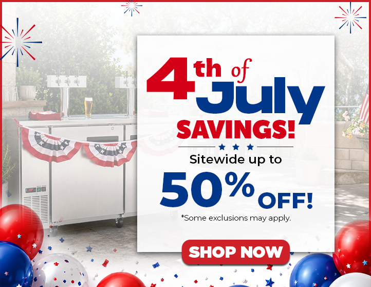 4th of july independence day sale deals up to 50&percnt; off savings Kegco Allavino sale kegerators&comma; wine refrigerators&comma; beverage centers and more instant savings with free shipping