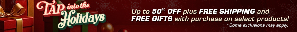 Tap into the holidays deals up to 50% off savings Kegco Allavino sale kegerators, wine refrigerators, beverage centers and more instant savings with free shipping and free gifts