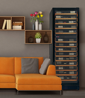 Shallow Depth Wine Refrigerators