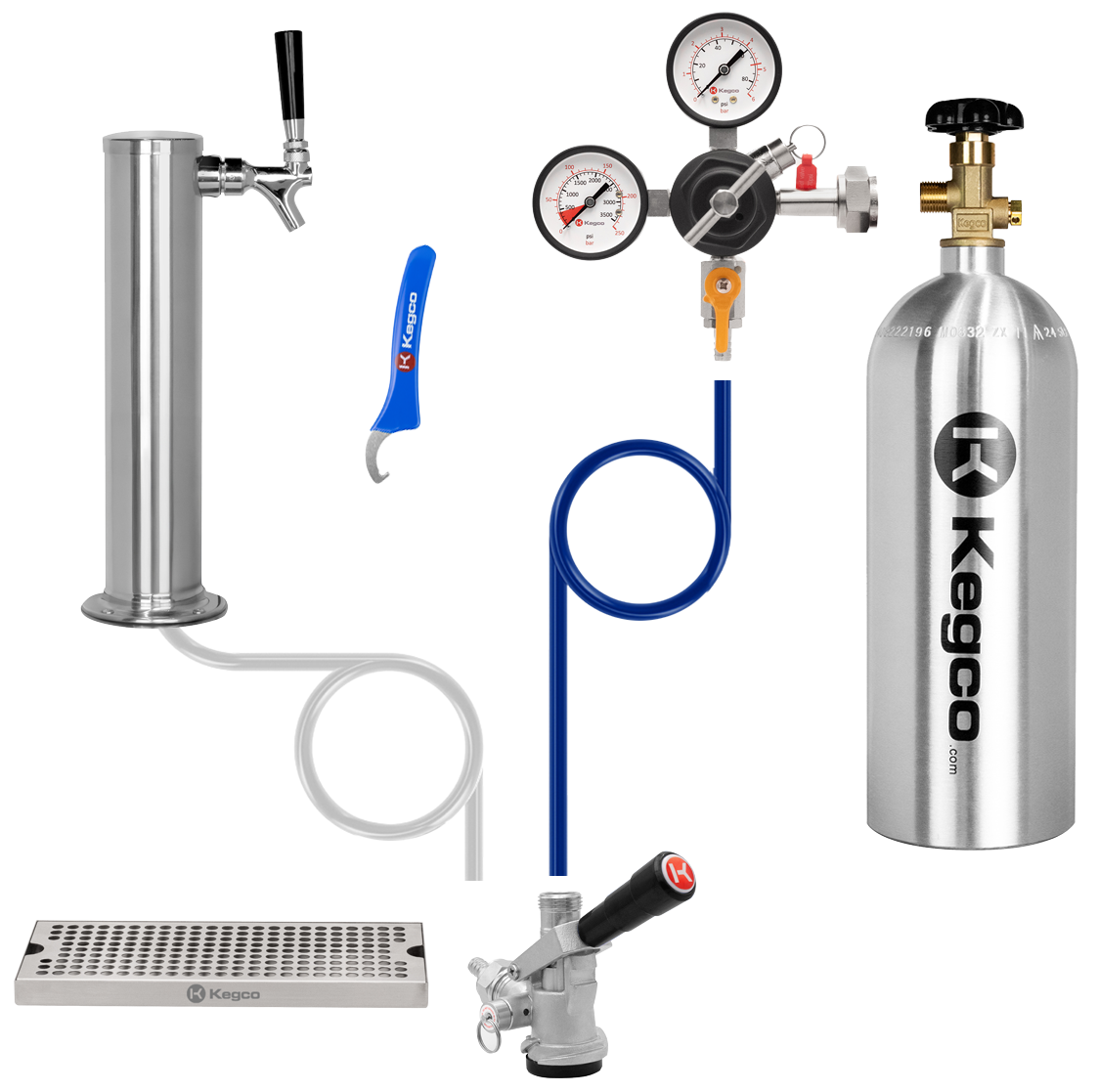 Tower Kegerator Conversion Kit