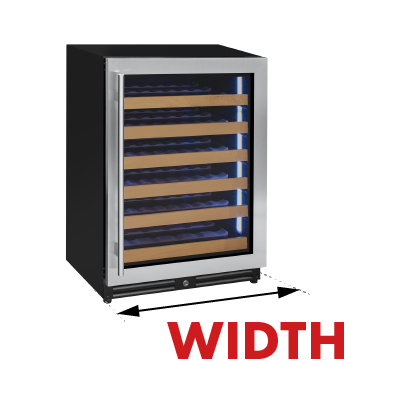 Kegerator Width