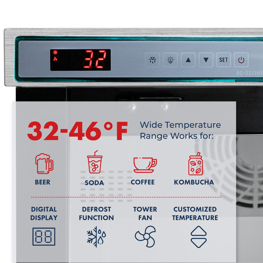 digital display temperature control panel