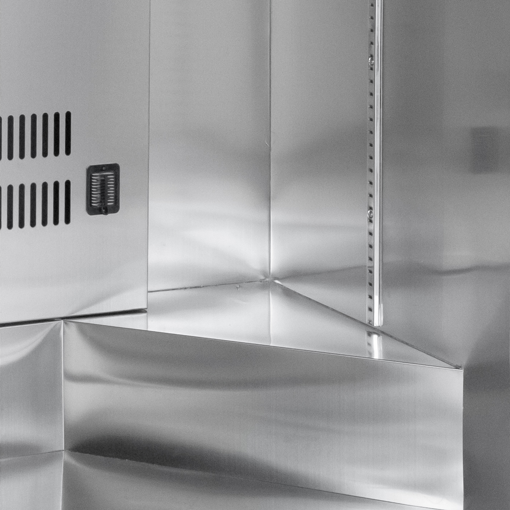 all stainless steel durable interior