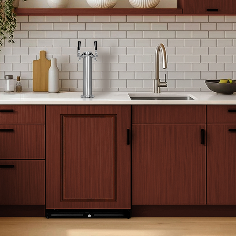 front venting for built-in or freestanding use