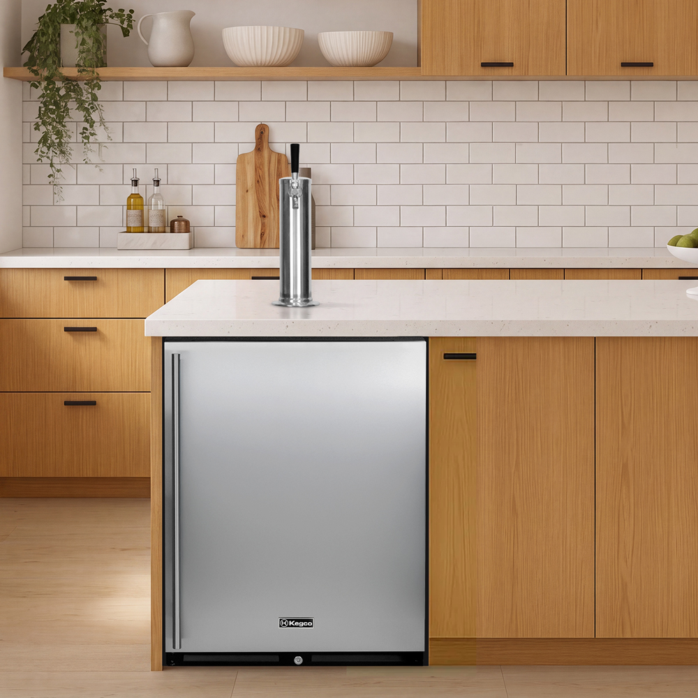 front venting design for built-in undercounter or freestanding use