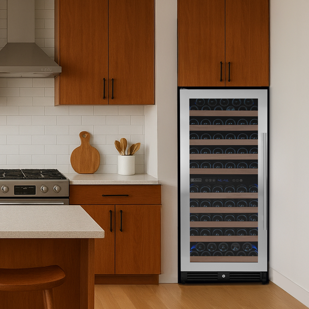 stylish front venting allows for built in or freestanding installation
