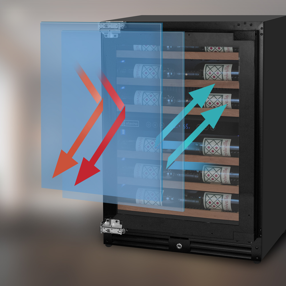 low-e emissivity glass protects from UV light