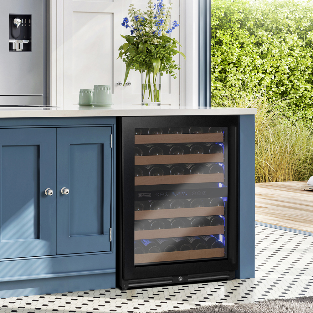 stylish front venting allows for built in or freestanding installation