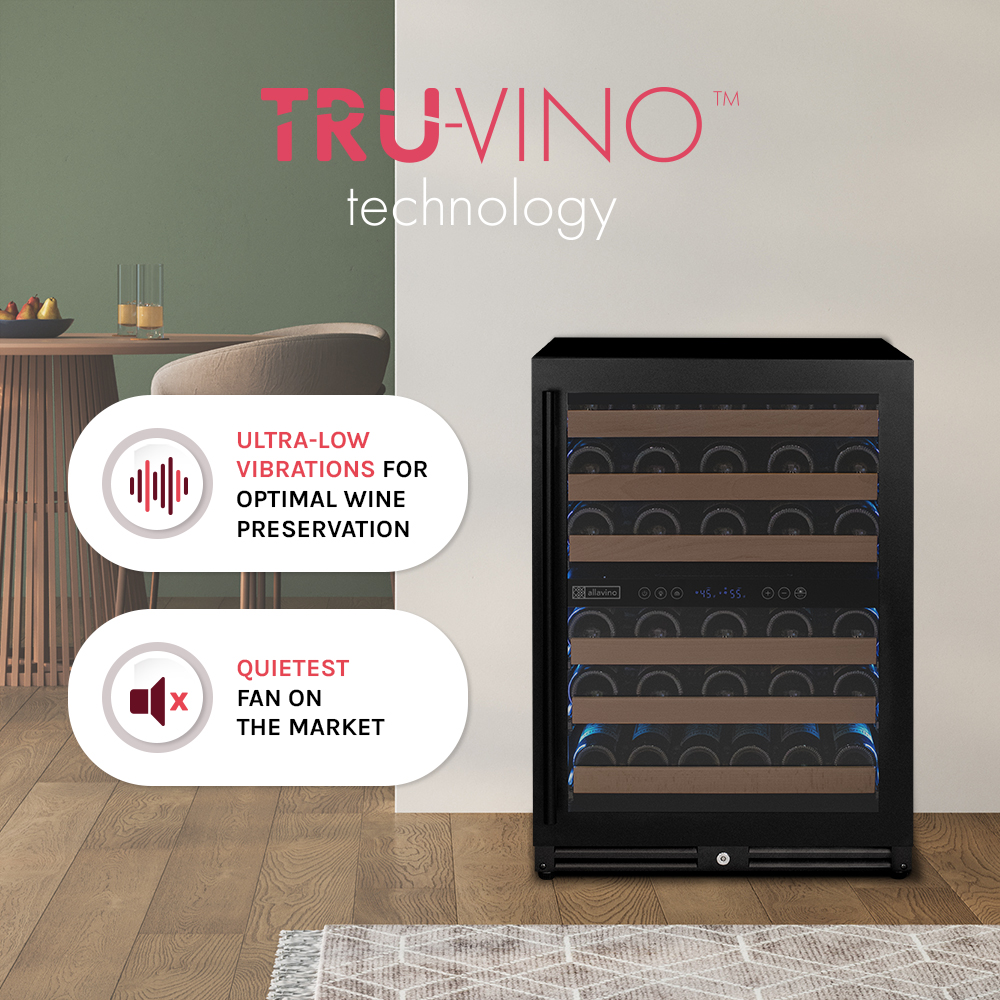 Tru-Vino technology with quiet operation