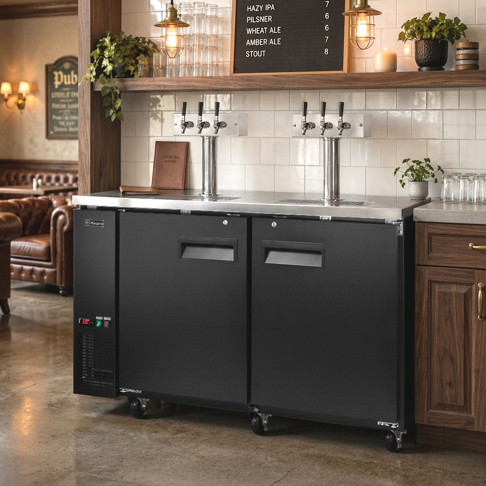 Commercial kegerator ideal for restaurants bars pubs and more