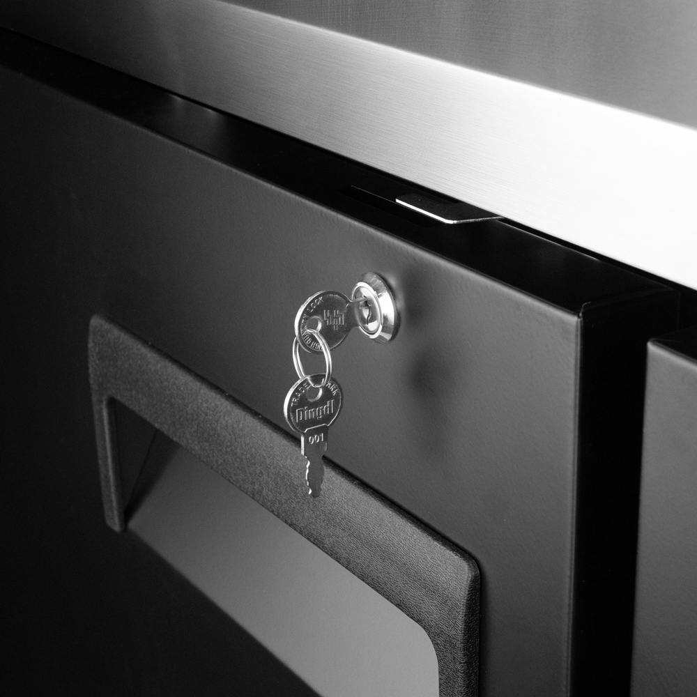 heavy duty self closing doors with locks