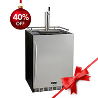 Kegco KOMHK38BSU-1 Beer Fridge