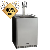 Kegco HBHK38BSU-3 Beer Fridge