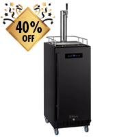 Kegco HBK15BBRNK Homebrew Kegerator