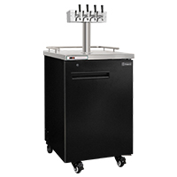 Kegco HBK1TBF-4 Four Tap Beer Refrigerators