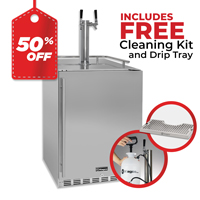 Kegco HK38SSU-2 Beer Fridge