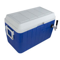 Single Faucet Jockey Box - 54 Qt., One 3/8
