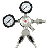 Dual Gauge Two Product Nitrogen Regulator