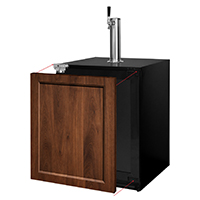 Kegco HBV32ADAPRL-1 homebrew Kegerator