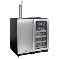 VS15-BK-L Beverage Center and Kegerator