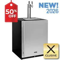 Kegco V24UBSR-2 Kegerator