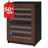 VSW5134D-2PRL panel ready wine refrigerator