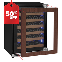Allavino VSW5134S-1PRR panel ready wine refrigerator