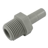 Push-In Tube Fitting - Adapter - 3/8